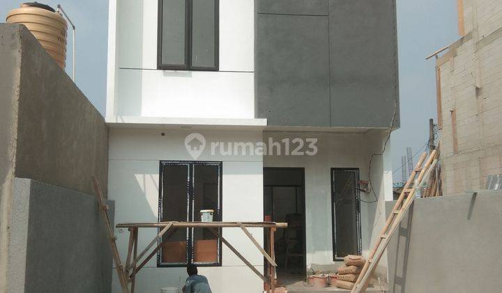 Rumah 2 Lantai Non Cluster Bisa KPR Bank Di Munjul Jakarta Timur  2