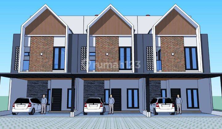 Rumah 3 Lantai  Dalam Cluster  Di Cibubur Jakarta Timur  2