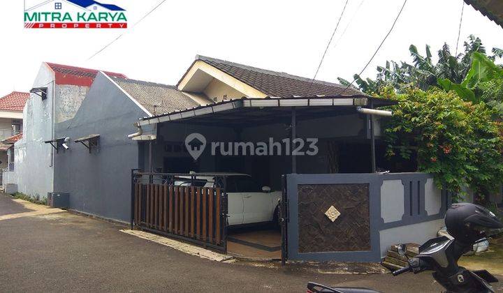 Rumah 1 Lantai Luas 180m2 Dgn 5 Kamar di Komplek Pondok Kopi 1