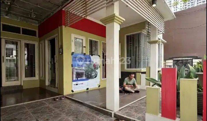 rumah kuning keren cantik murah di galaxy bekasi selatan 2