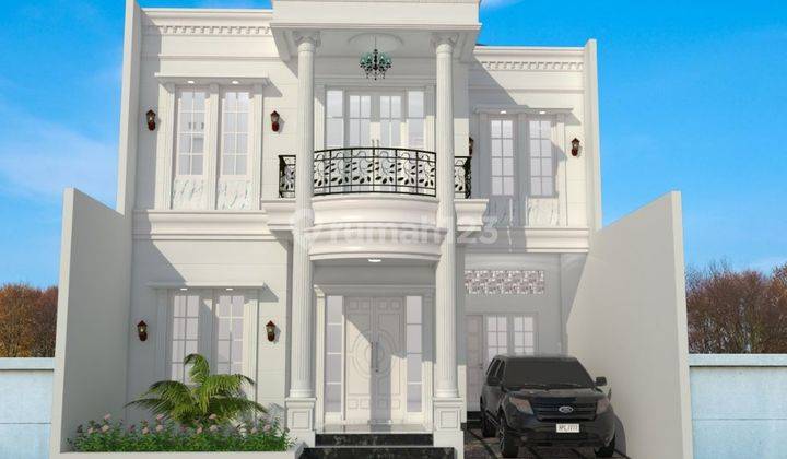 Rumah New 1 Unit Saja ,american Clasik Murah Di Galaxy 1