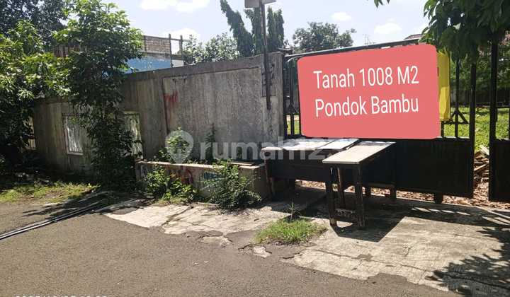 Jual Tanah Murah Bebas Banjir Di Pondok Bambu, Duren Sawit Jual Tanah Murah Bebas Banjir Di Pondok Bambu, Duren Sawit