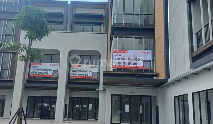Ruko New Gress Citraland One Arcade + Attic Hadap Jalan Raya