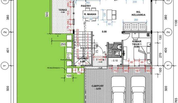 Rumah Hoek Sutera Leora Alam Sutera  7