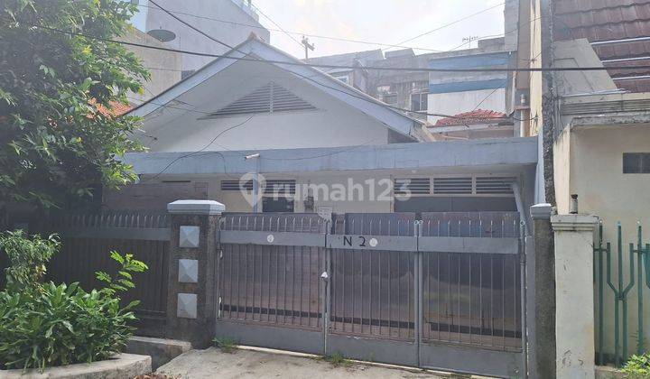 Rumah tua 1 lantai hitung tanah di Petojo Barat  Duri Pulo Jakarta Pusat 2