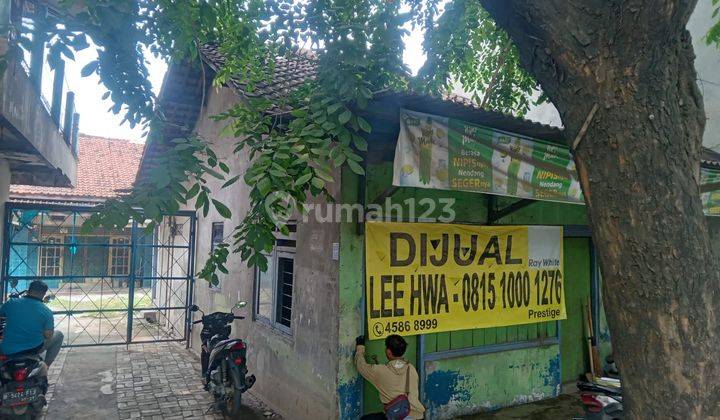 Kavling Tanah ada bangunan buat usaha ,Lokasi bagus di Bekasi 1