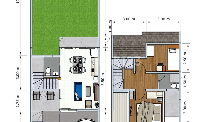 Rumah Brand New di Green Serpong Bintaro hanya 1M an 2