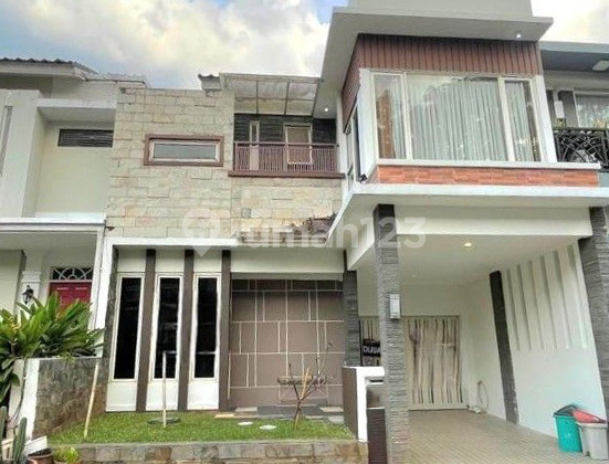 Rumah Murah Sdh Renov Dgn Ruang Terbuka di Kebayoran Village, Bintaro