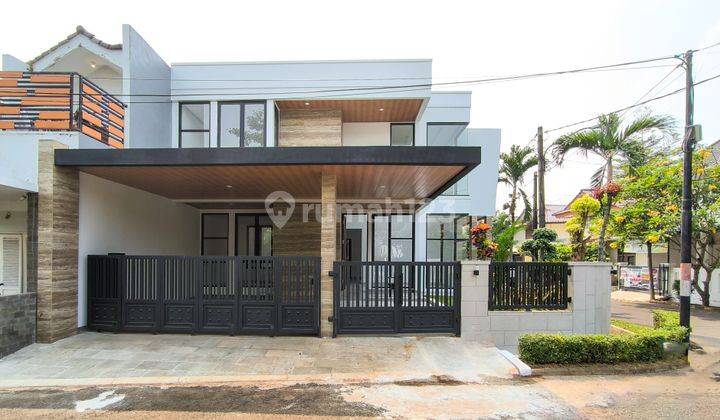 Rumah Modern Posisi Hoek di Cluster Bintaro Sektor 9 1