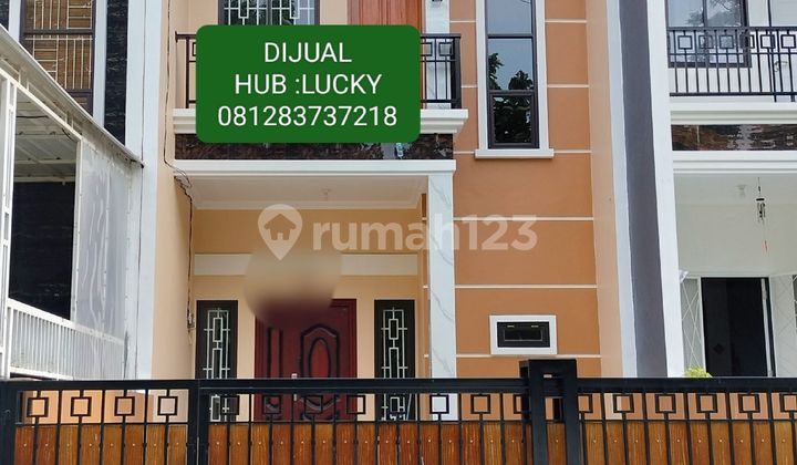 Rumah 2 lantai cantik, siap huni letak strategis, jalan lebar di citra raya