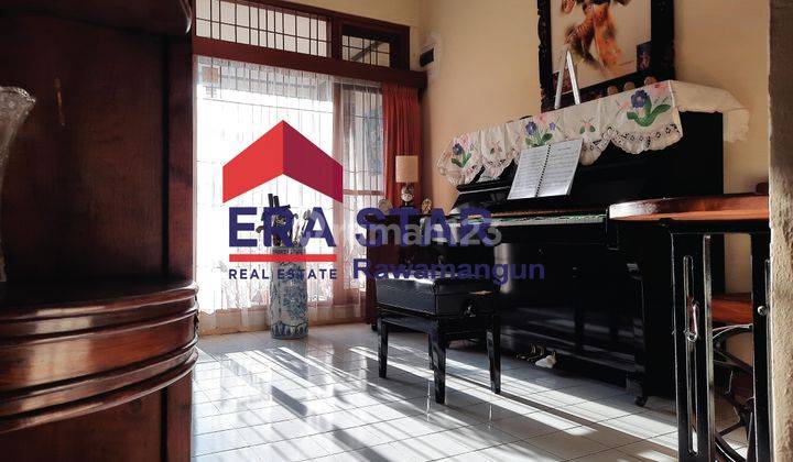 Bagus Semi Furnished Luas, Terawat, Bu, di Kramatjati Jaktim 2