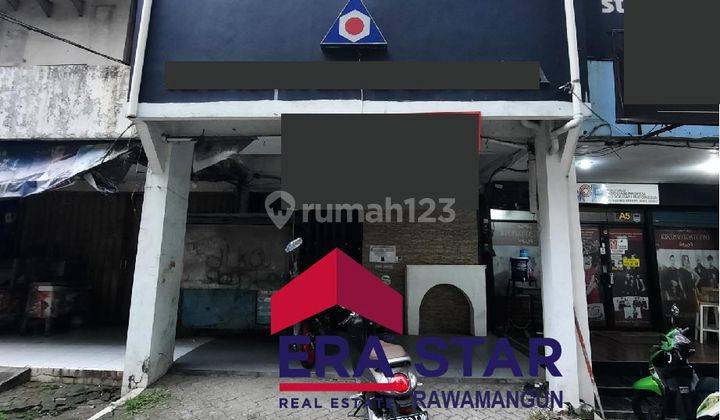 Ruko 2 muka harga turun di jalan utama Kalimalang Bekasi 1