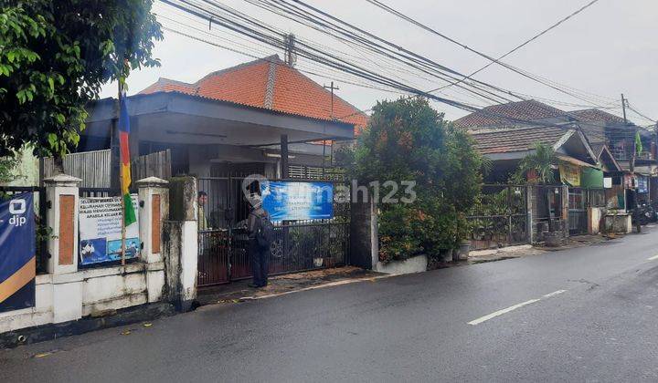 Cocok u/ toko, usaha, kost dll & dekat Mall Bassura City, rumah 1 lantai (hitung tanah) Jalan Cipinang Muara Raya, JakTim 1