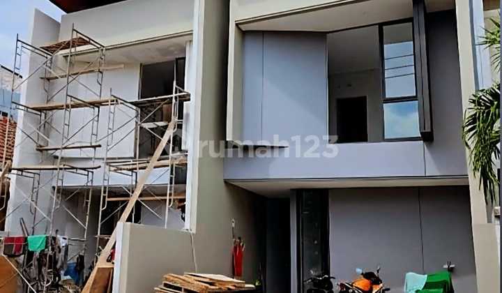 Dijual rumah baru gress on progress Mulyosari daerah strategis dekat ITS, Unair, Pakuwon city  Mulyorejo surabaya timur 2