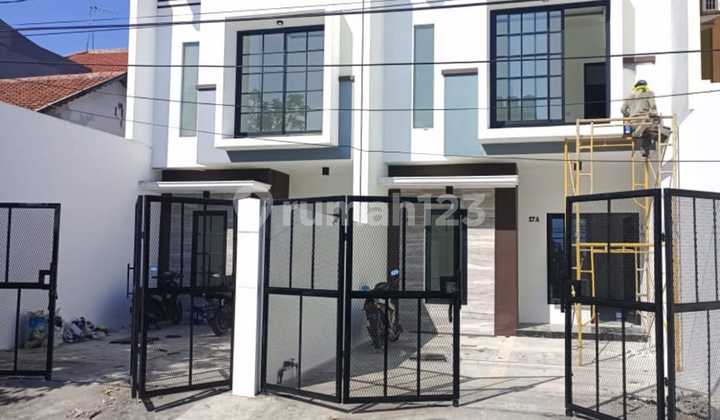 For sale brand new 2-story house in Rungkut Asri, East Surabaya.