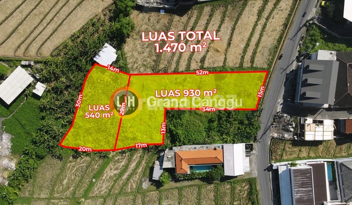 Hanya 500 Meter Ke Pantai Perenenan, Canggu