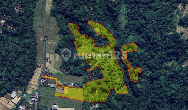 Tanah kavling  besar 6,6 Hektar di Payangan Ubud