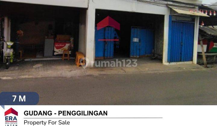 Dijual Gudang Di Penggilingan, Jakarta Timur 1