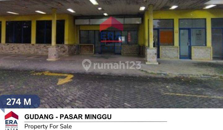 Dijual gudang Ex Supermarket Di pasar Minggu Jakarta Selatan 1