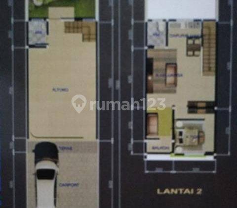 Ruko 2 Lantai, Di Mainroad Jl. Kolmas Cimahi, Di Depan Komplek Perumahan 13