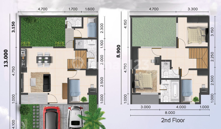 Rumah Modern Dan Mewah Di Depan Aeon Mall Deltamas Cikarang 15