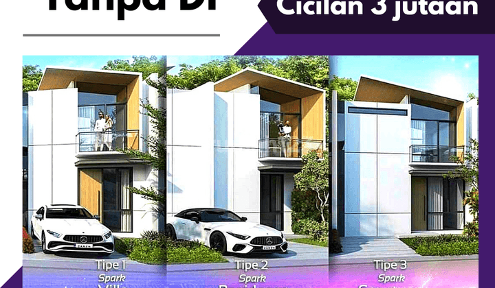 Rumah 2 Lantai Tanpa Dp, Cicilan 3 Jutaan Di Lippo Cikarang. Cluster Cendana 1