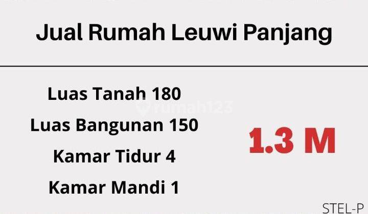 Rumah di Jalan leuwi pnajang, bandung, jawa barat Bagus 1