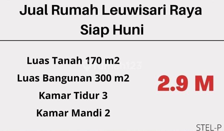 For Sale Rumah Bagus Sayap Leuwi Panjang Harga Bisa Di Nego 1