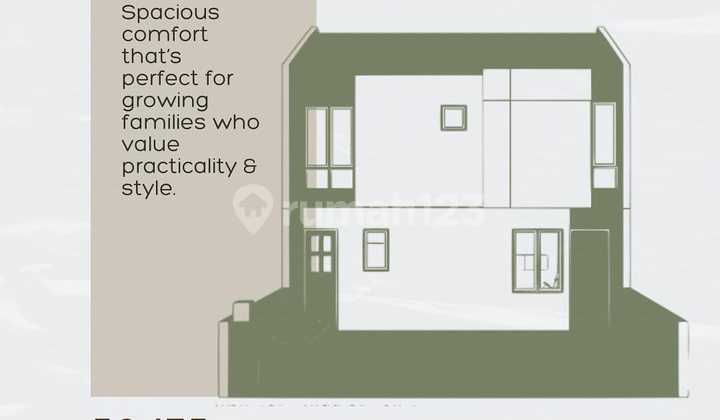 Rumah indent minimalis di Cihanjuang, Parongpong Bandung Barat 2