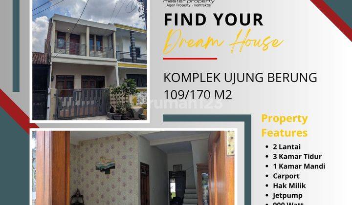 Dijual Rumah 2 Lantai di Perumahan Pasirjati Ujungberung Bandung 1