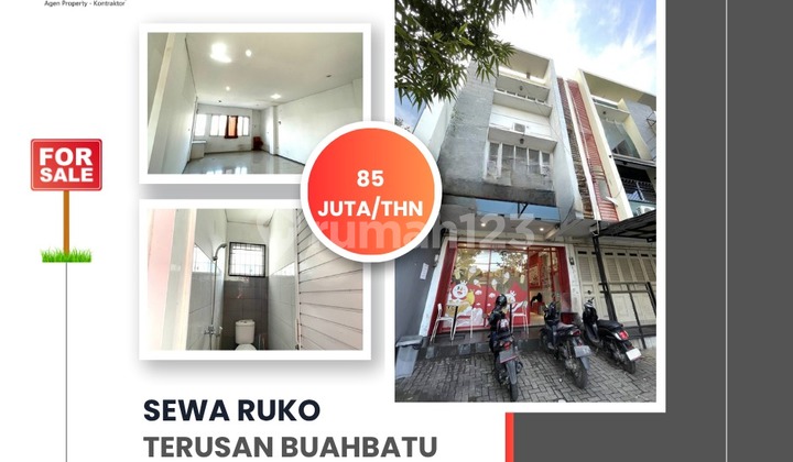 Ruko super strategis 3 lantai di Jalan Terusan Buahbatu Bandung