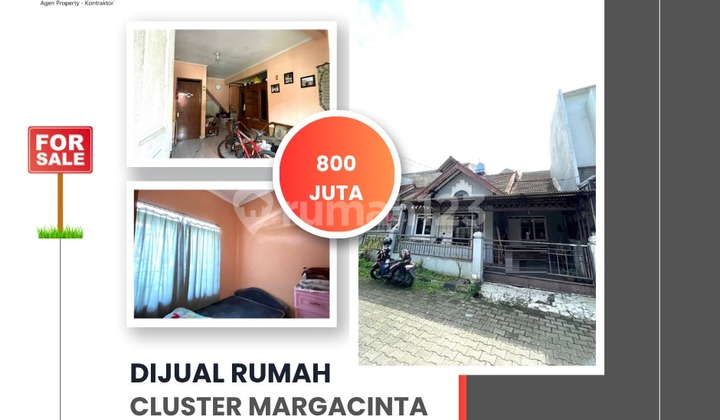 Rumah di Cluster Margacinta belakang Margahayu Raya Kota Bandung Rumah di Cluster Margacinta belakang Margahayu Raya Kota Bandung