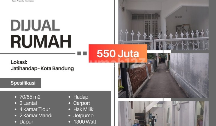 House in Jatihandap, Bandung City, around 500 million – Affordable, Strategic Access. House in Jatihandap, Bandung City, around 500 million – Affordable, Strategic Access.