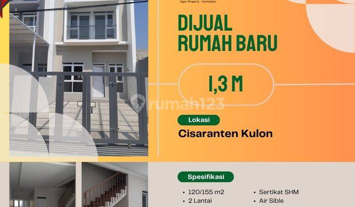 Dijual Rumah 2 Lantai Strategis di Cisaranten Kulon Arcamanik 1