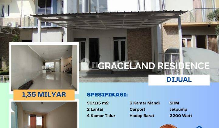 Jual Rumah 2 Lantai Super Strategis di Cluster Antapani Bandung 1