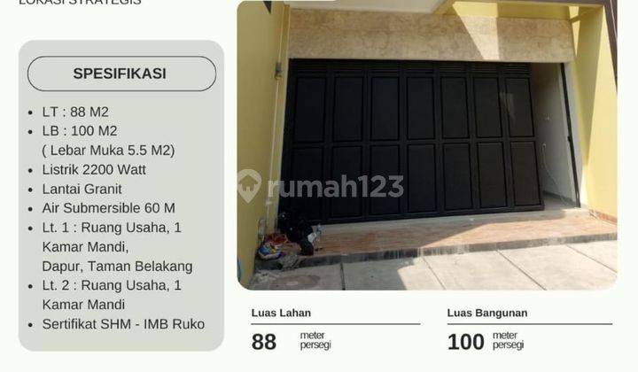 Dijual Ruko Super Strategis 1 Unit Lagi di Arcamanik Kota Bandung 1