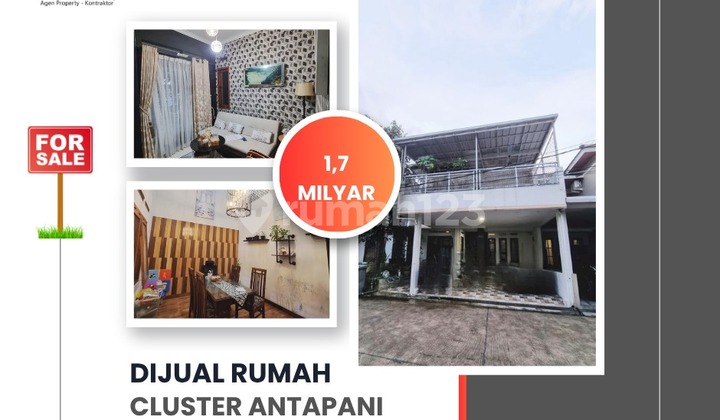 Rumah nyaman strategis di Cluster Antapani Kota Bandung
