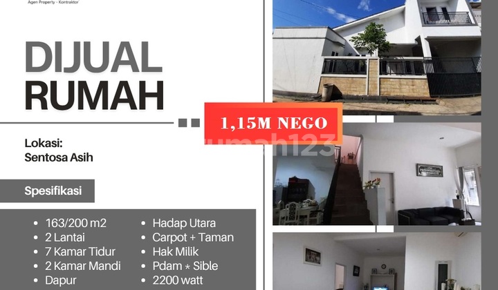 Jual Cepat Rumah Termurah di Komplek Santosa Asih Bandung