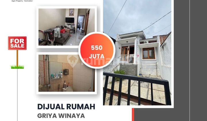 Jual rumah minimalis di Komplek Griya Winaya Ujungberung Bandung
