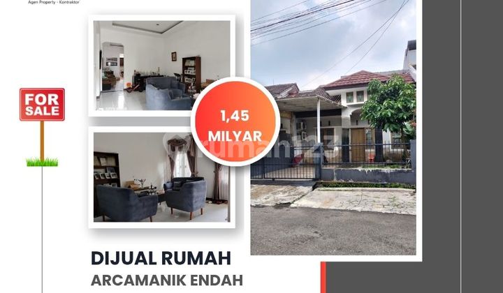 Rumah di Arcamanik Endah Kota Bandung, tanah luas strategis murah