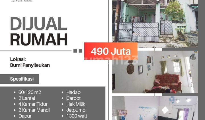 Rumah minimalis 400 jutaan di Bumi Panyileukan Kota Bandung