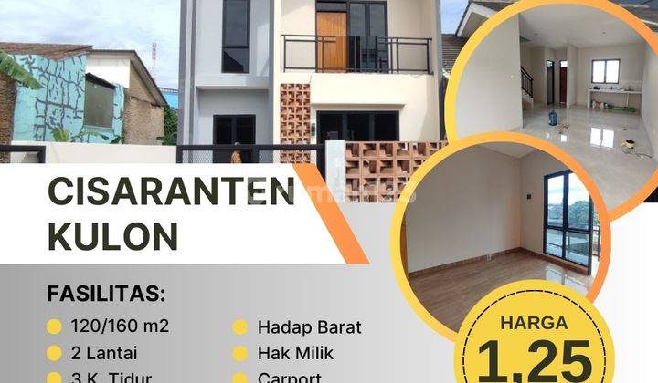 Rumah 2 Lantai Strategis di Cisaranten Kulon Arcamanik Bandung 1