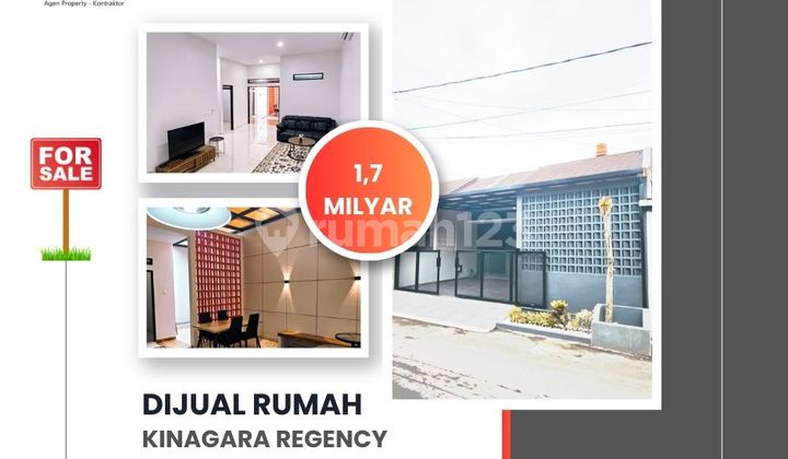 Rumah nyaman terawat siap huni di Kinagara Regency Bojongsoang