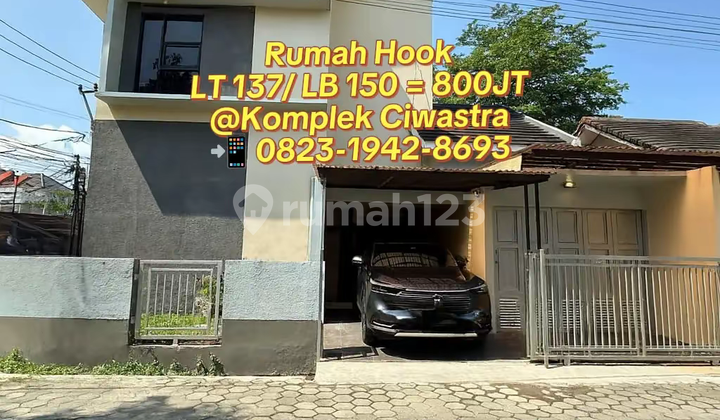 Rumah 2 Lantai Posisi Hook di Komplek Ciwastra Buahbatu Bandung Rumah 2 Lantai Posisi Hook di Komplek Ciwastra Buahbatu Bandung