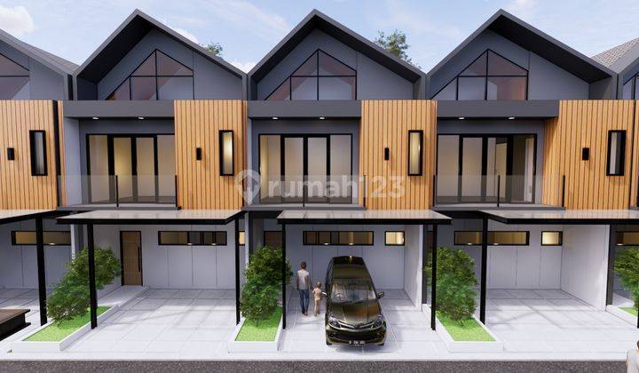 Jual Rumah 2 Lantai Super Strategis di Cluster Arcamanik Bandung 1