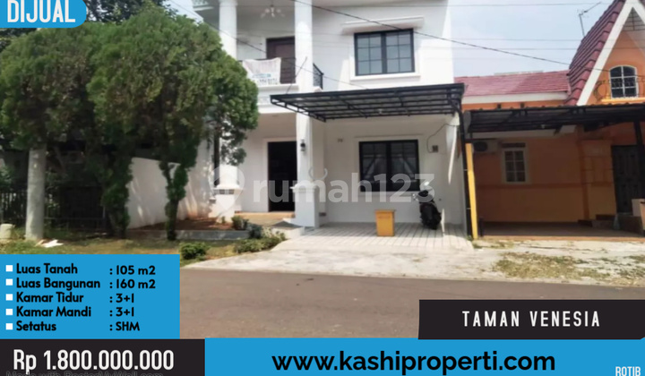 Rumah Baru 2 Lantai Klasik Minimalis di Sentul City Bogor