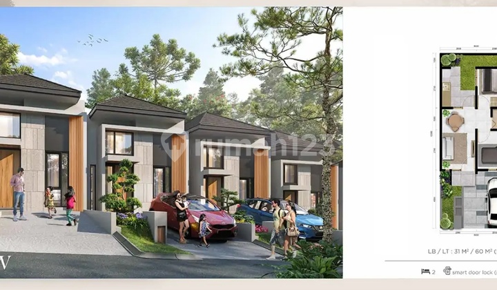 New Corvina House Citra City Sentul Bogor Natural Ambiance Residence 2