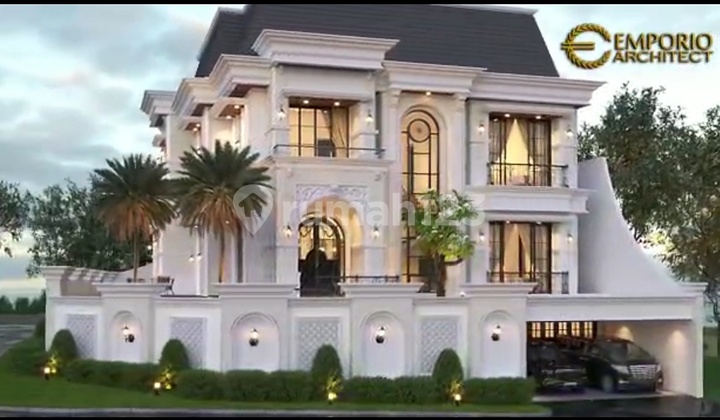 On Progress Rumah Hook Type American Klasik Di Sentul City 2