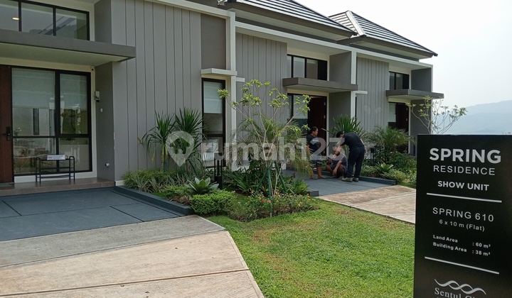 New Cluster Spring Residence Sentul City Bogor Type Deluxe Lt 72m2 2