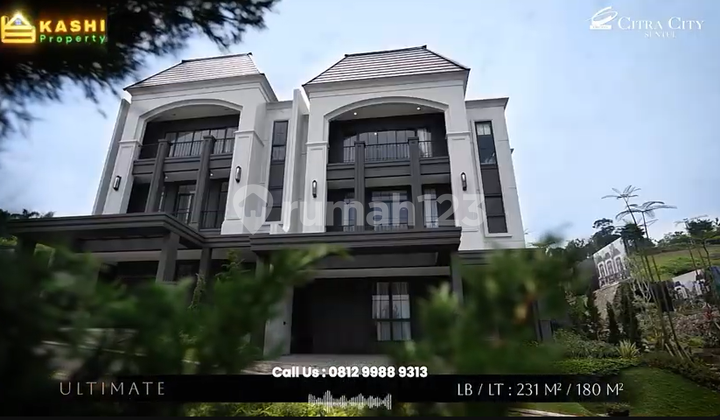 Rumah Baru Cluster Montegard Citra City Sentul Bogor - Type Signature